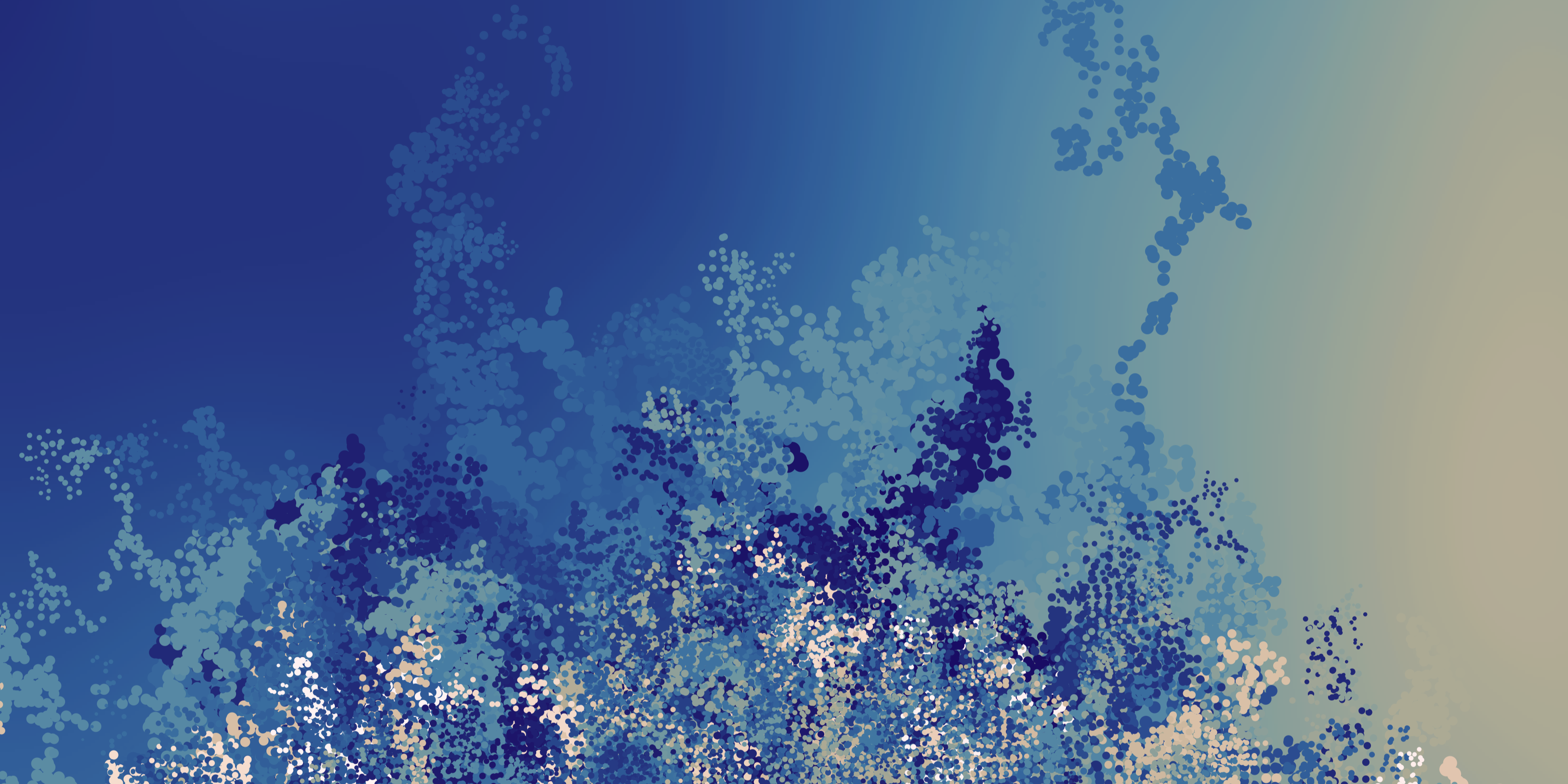 generative art made by Tina